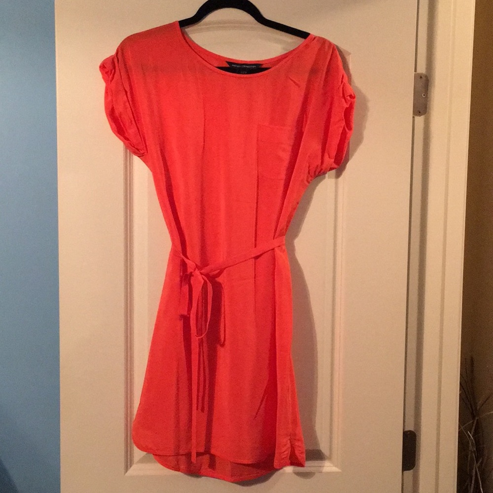 French Connection Dress | 100% Silk Shirt Dress